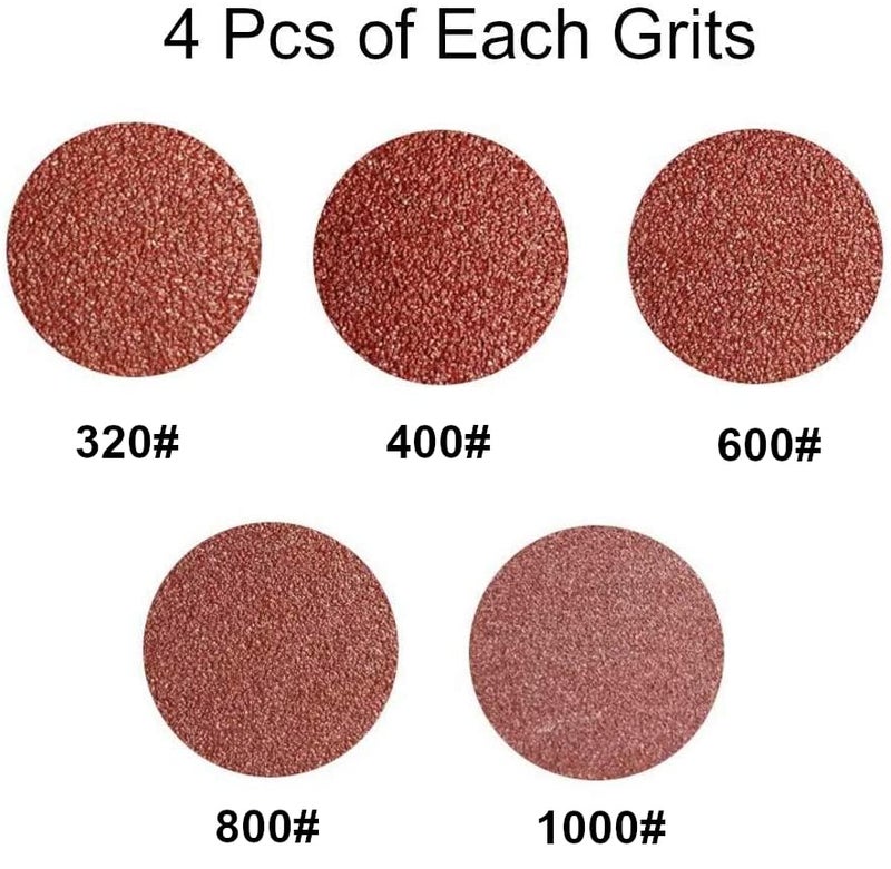 Zivisk 1/2 inch x 18 inch Sanding Belts, 320/400/600/800/1000 Fine Grits, Belt Sander Tool for Woodworking, Metal Polishing, 20 Pack Aluminum Oxide Sanding Belt - Image 5